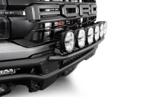 Ford F-150 Raptor Light Hoop - Front - Addictive Desert Designs - Race Series - Hammer Black - `21-`24